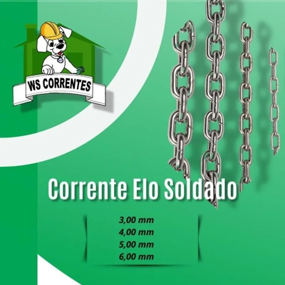 CORRENTE SOLDADA ELO LONGO
